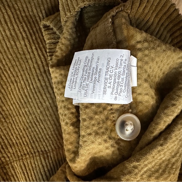 Madewell Green Corduroy mini skirt with front pockets. EUC Y2K size 10 - Picture 4 of 8